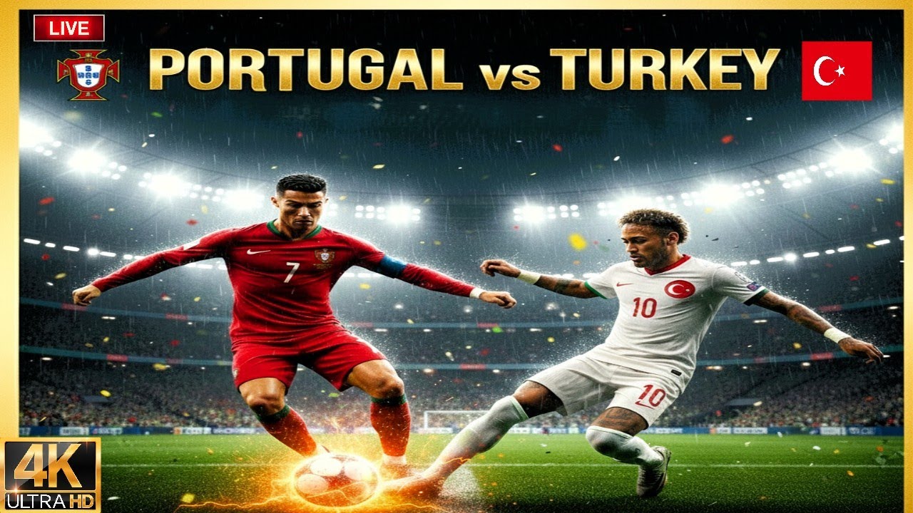 FULL MATCH: PORTUGAL vs TURKEY – INSANE Football Moments 😱⚽