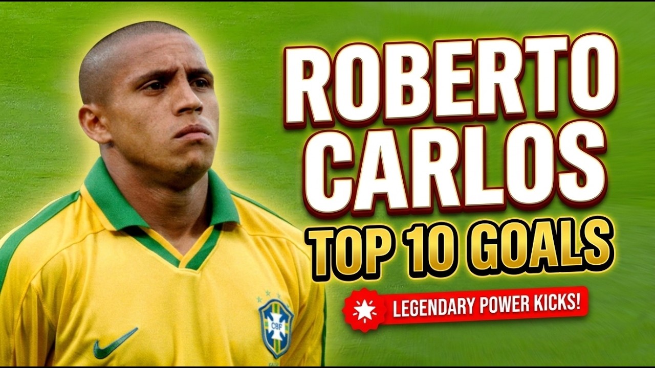 Roberto Carlos - Top 10 Goals Ever