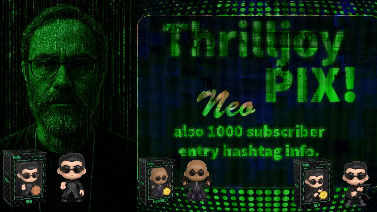 Thrilljoy - Neo Chases?, информация о хэштеге для розыгрыша приза на 1000 подписчиков
