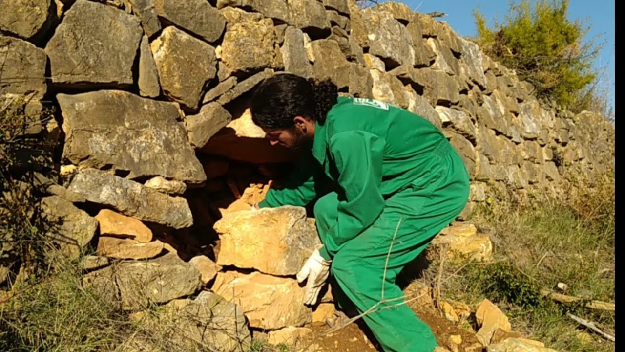 Vlog 1 reparación de pared de piedra