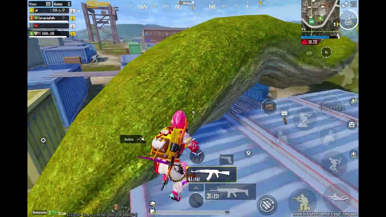 Novo evento do PUBG Mobile de plantas Assassinas #pubgmobile 
