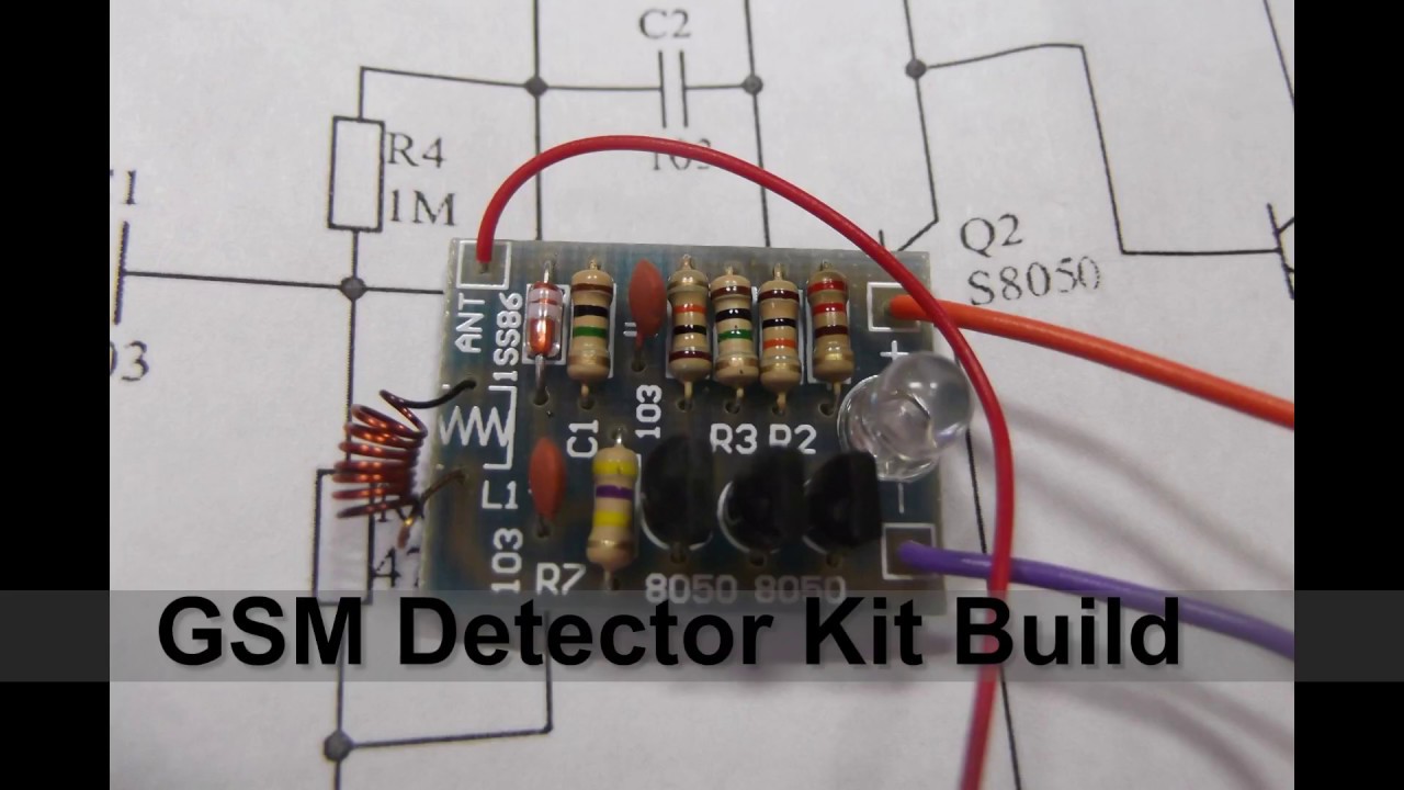 Kit Build - GSM Phone Signal Detector