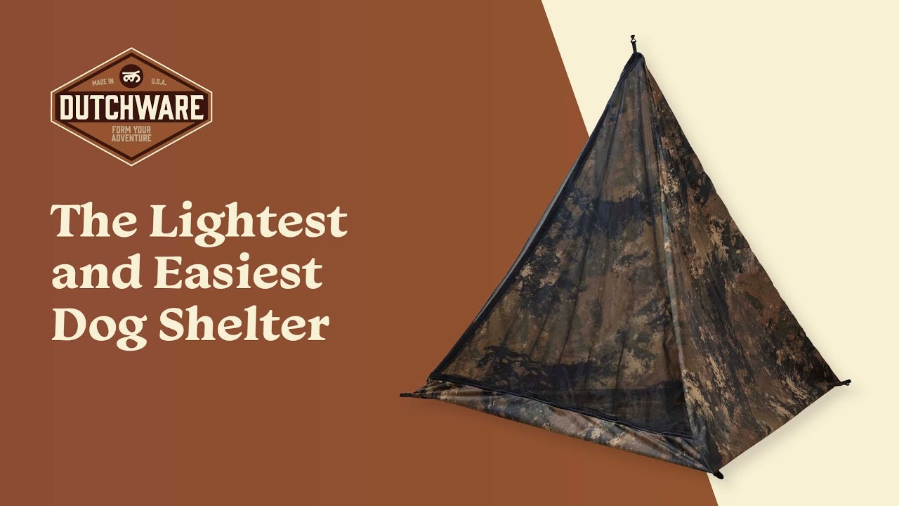 DutchWare Pup Tent: Elevate Your Pup's Outdoor Experience with Ultimate Comfort