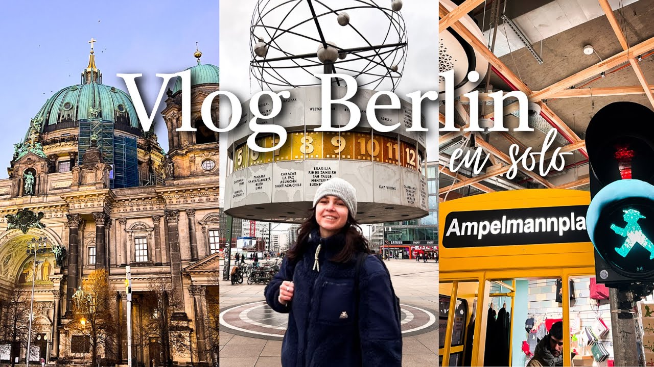 Première fois à BERLIN 🇩🇪 : galères, froid et découvertes en solo ! | VLOG 1