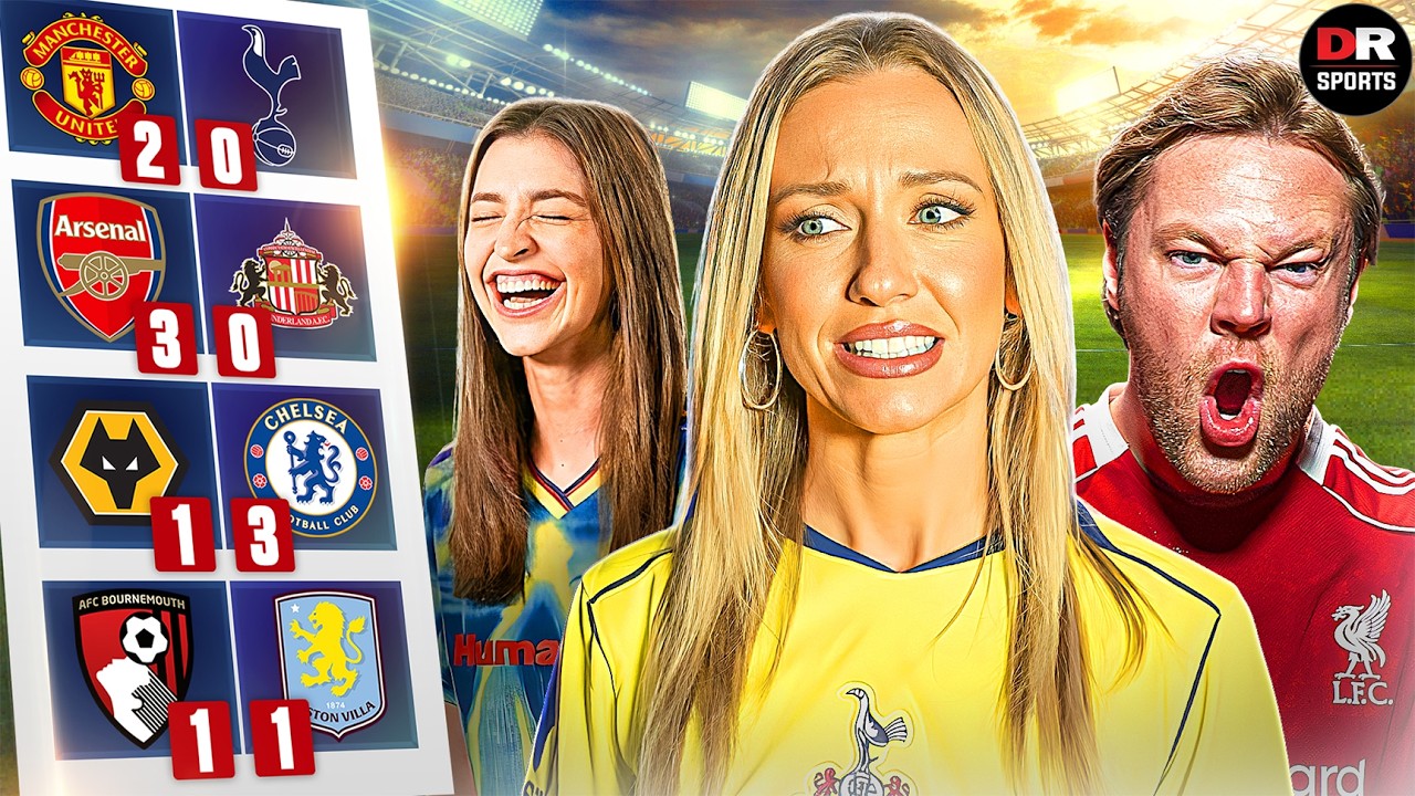 Man United Beat 10 Man Spurs! Arsenal 9 Pts Clear! | Saturday Football Show