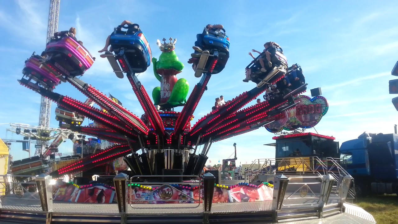 Billy Crow's King Frog Jump 'N' Smile - Offride - Newcastle Town Moor - The Hoppings - 2018