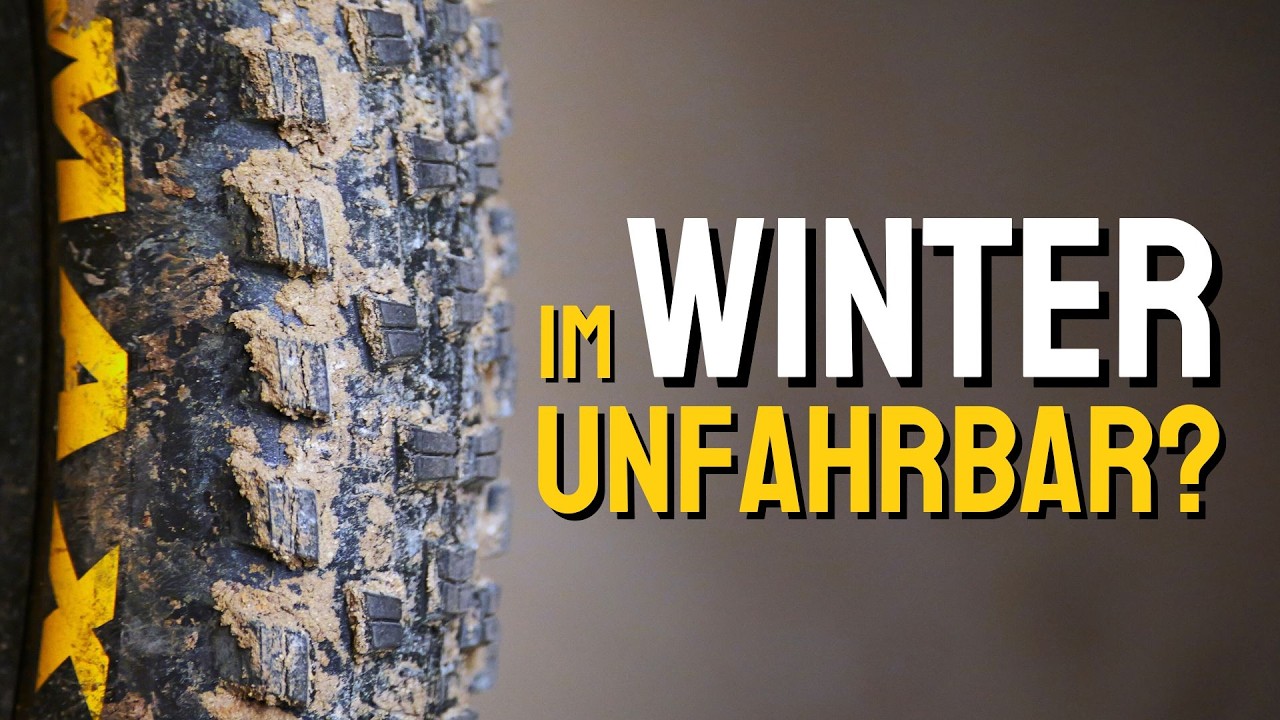 Kein Grip auf dem Trail? Mountainbike-Reifen im Winter-Test