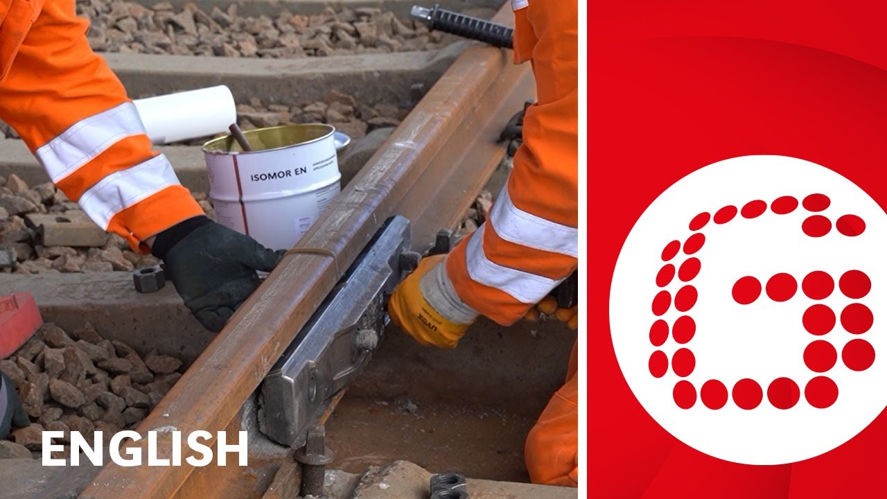Assembling of the MT Insulating Steel Fishplate Joints | Electrical Insulation of Rails