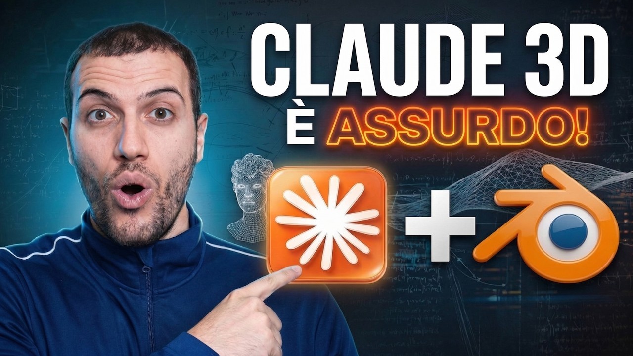 Claude Code + Blender MCP: crea ambienti 3D senza conoscere Blender