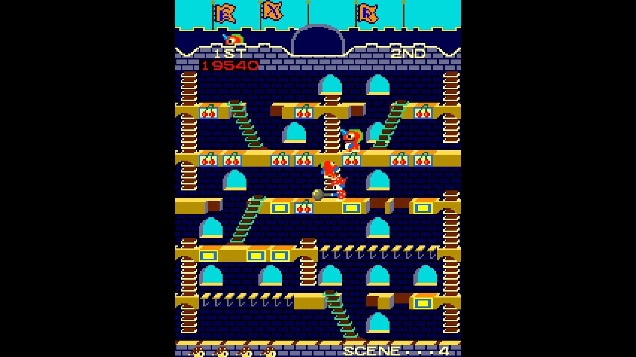 Arcade Game: Mr. Do's Castle (1983 Universal)