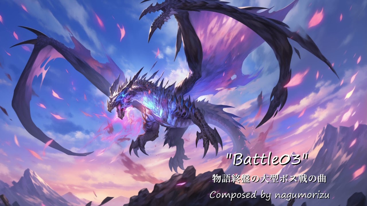 【フリーBGM】物語終盤の大型ボス戦の曲『Battle03』【Fictional OST】