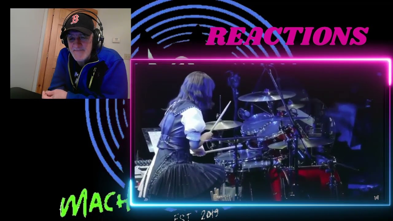 Band-Maid - Akane drum solo at Yokohama arena - REACTION #bandmaidreaction #bandmaid