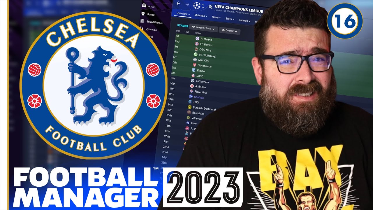 New Style Champions League | Part 16 | FM23 Chelsea | Football Manager 2023