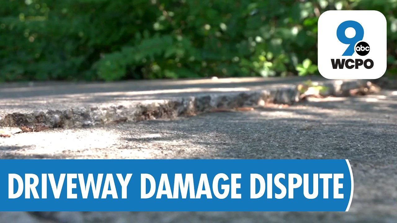 Monroe homeowner struggles with driveway damage after water main break
