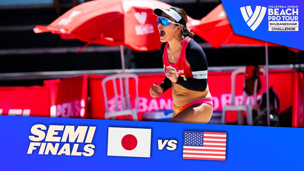 Shiba/Reika vs. Myszkowski/Kan - Semi Final Highlights | Bhubaneswar 2026 #BeachProTour
