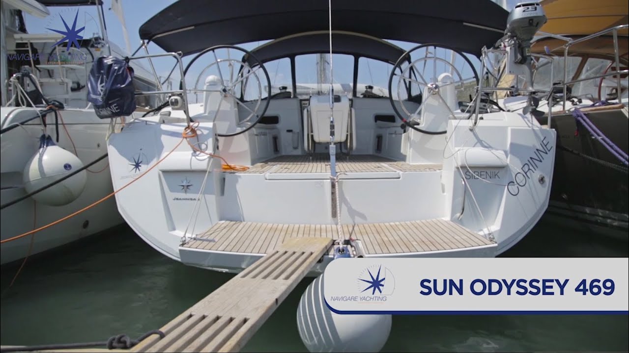 VIDEO CHECK-IN JEANNEAU SUN ODYSSEY 469 - FURLING MAIN SAIL