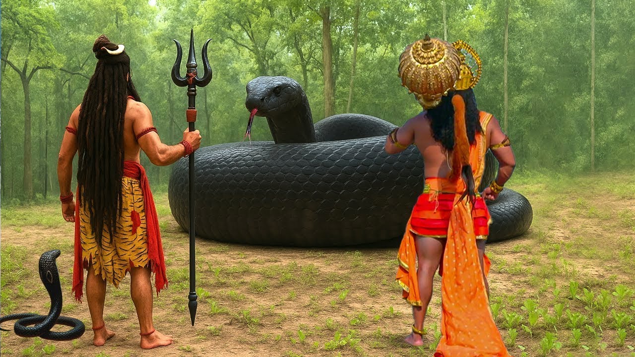 जब एक विशाल अजगर ने रोका हनुमान जी और महादेव का मार्ग || Sankat Mochan Mahabali Hanuman || #hanuman