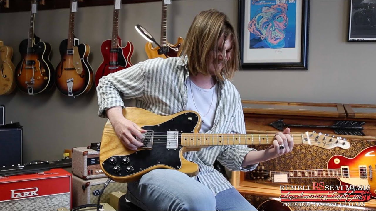 Chris Turpin of Ida Mae Jams on a 1970's Fender Telecaster Custom