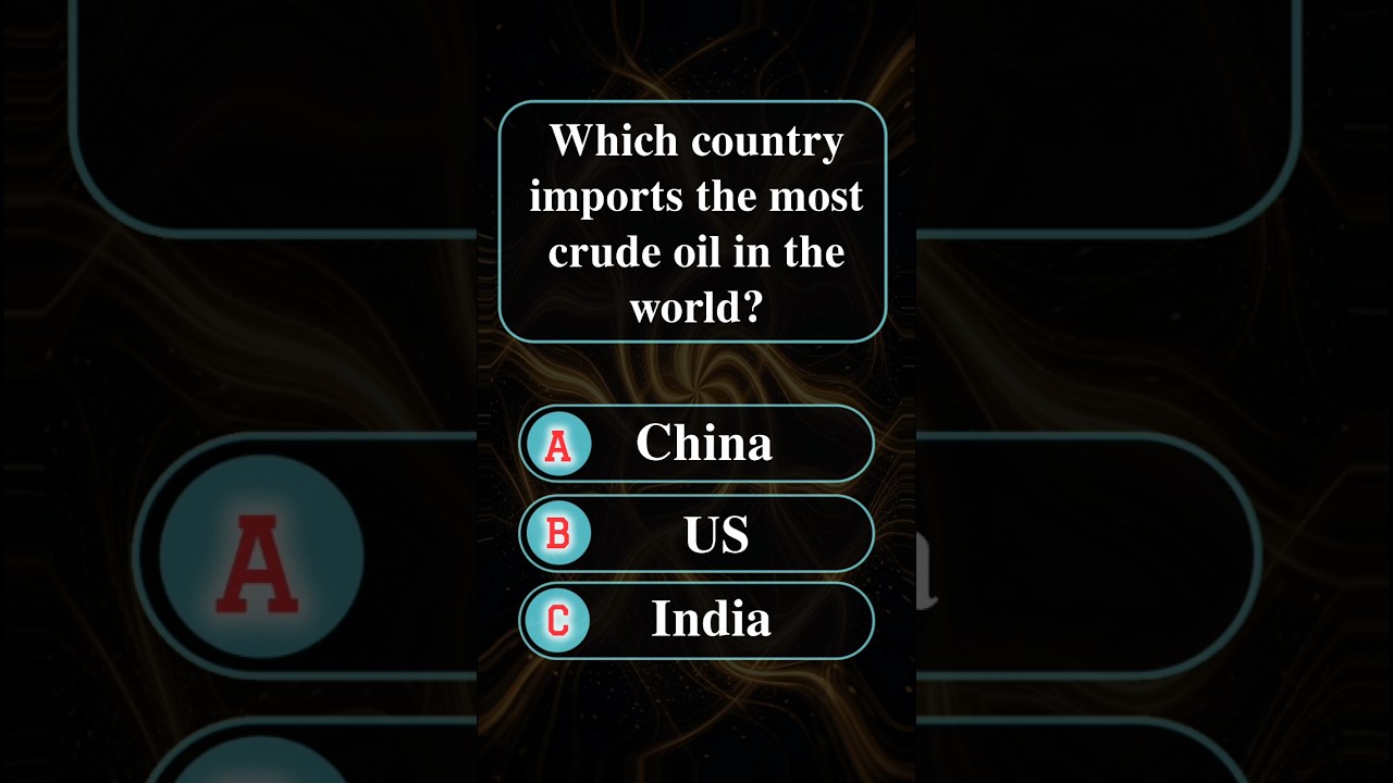 Which country imports the most crude oil in the world?