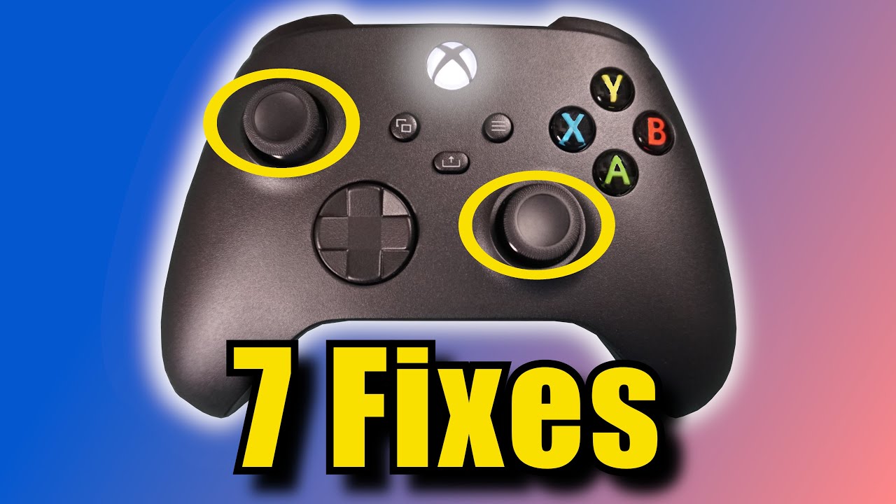 Как исправить аналоговый дрейф на контроллере серии XBOX X/S (самостоятельное, дёргающееся, непра...