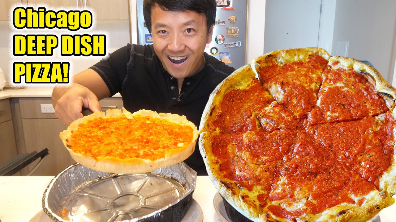 Chicago DEEP DISH PIZZA & DIM SUM + I Didn't Want to Be Asian