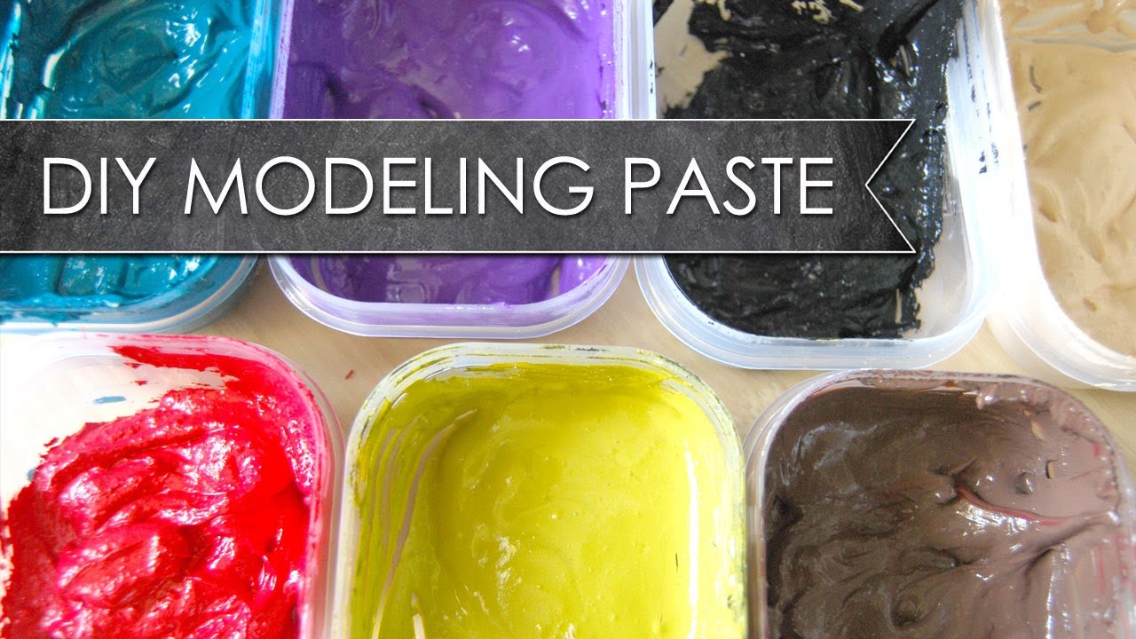 Comment réaliser votre pâte de texture en couleur
