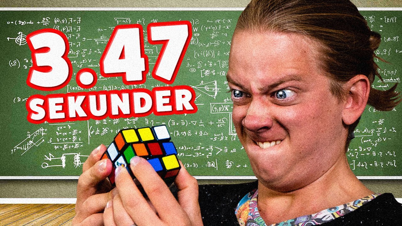 SLÅR VÄRLDSREKORD I RUBIK'S CUBE