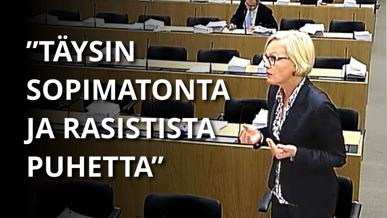 Eva Biaudet'lle tilastotkin ovat rasismia