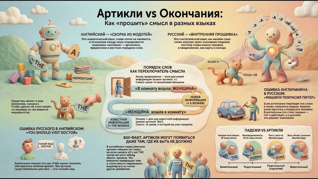Движки смыслов: Артикли и почему в русском их нет | Код Знаний