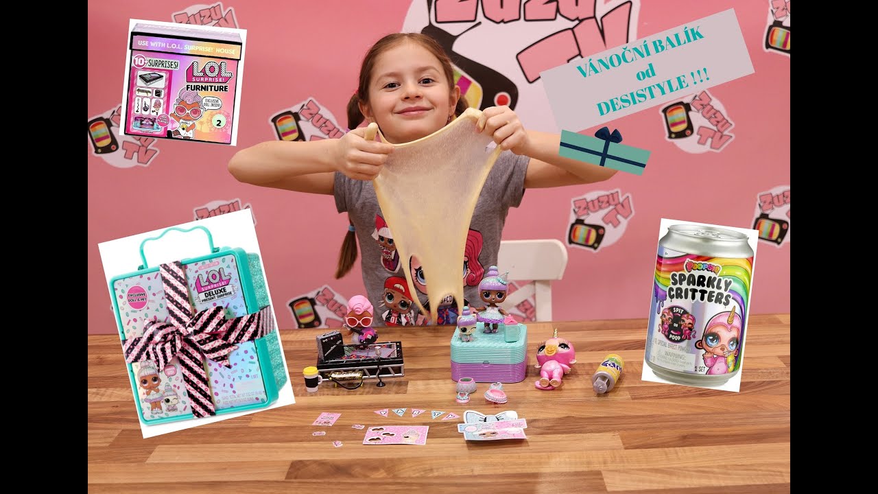 ROZBALUJI L.O.L. Surprise Deluxe a Furniture a Poopsie Sparkly Critters! od Desistyle