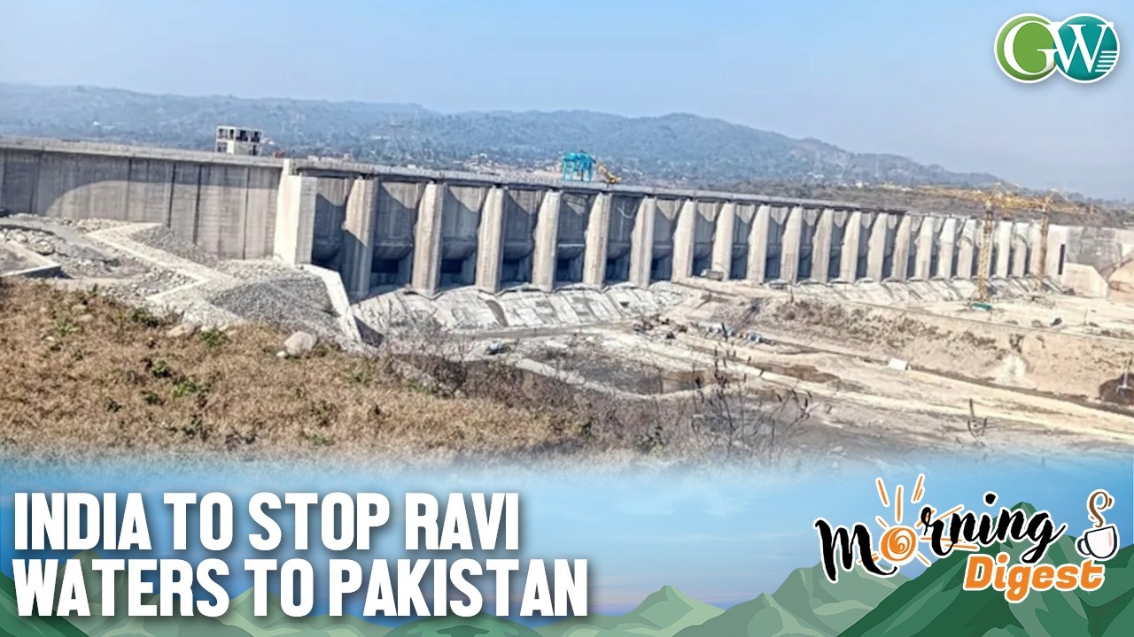 AFTER INDUS WATER MOVE, INDIA TO STOP RAVI WATERS TO PAKISTAN AS SHAHPUR KANDI DAM NEARS FINISH