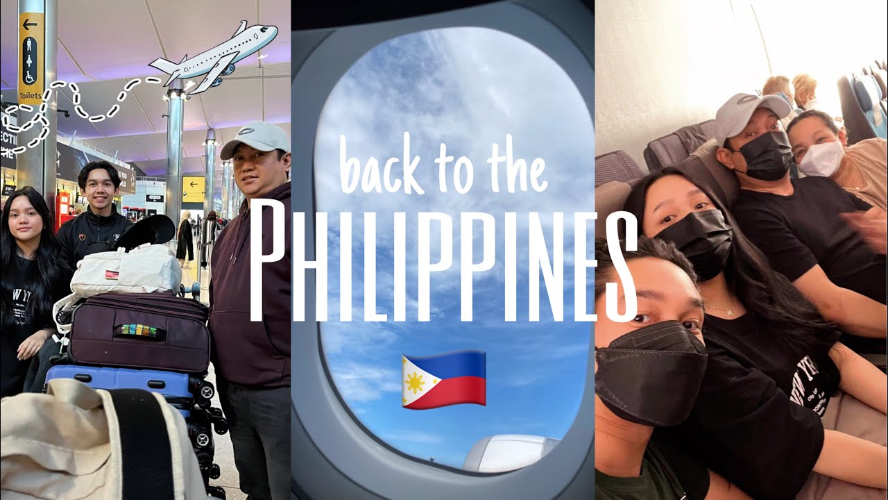 Flying back to the Philippines after 4 YEARS! 🇵🇭 || Singapore Airlines Travel Vlog ✈️