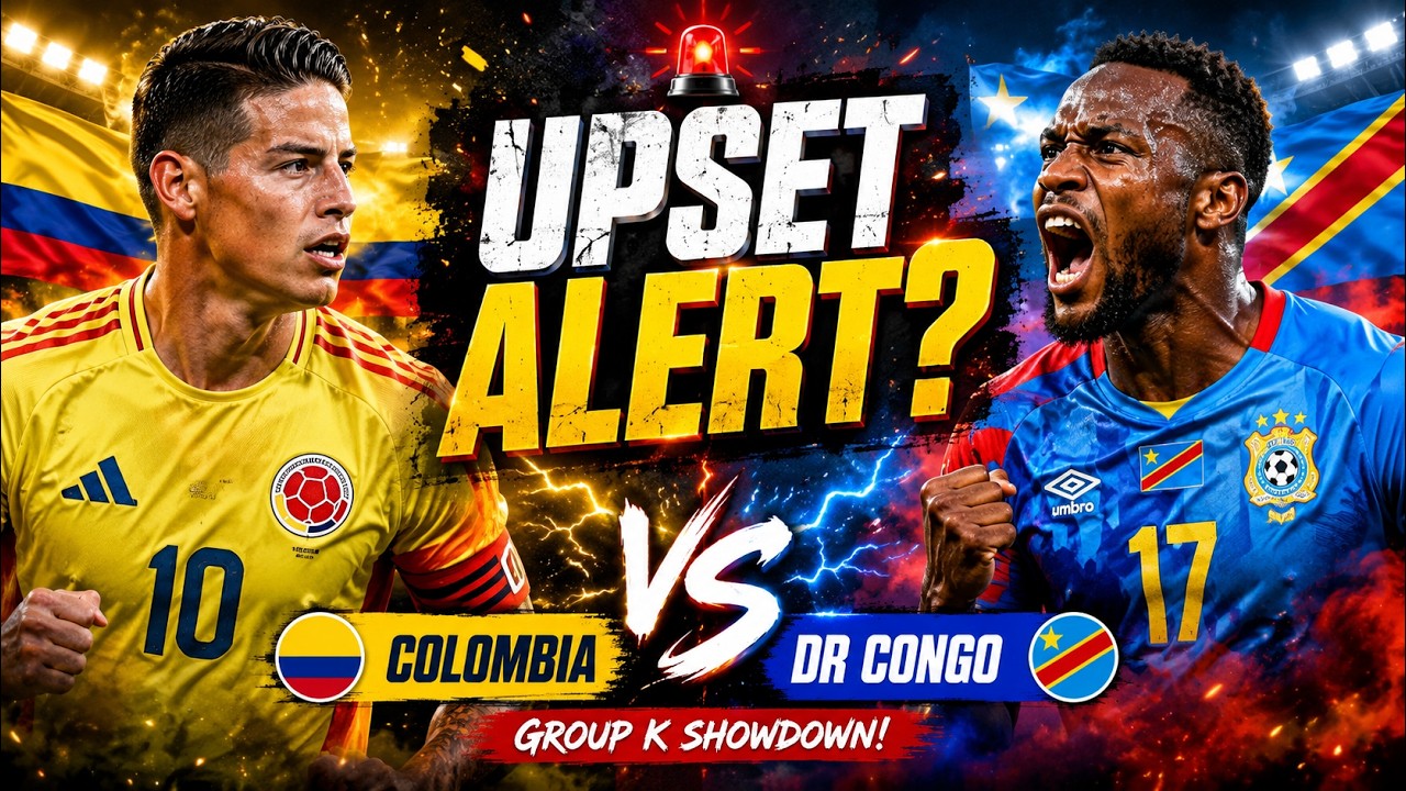 Колумбия против ДР Конго: превью 🔥 Сможет ли ДР Конго шокировать южноамериканцев? | Чемпионат мир...