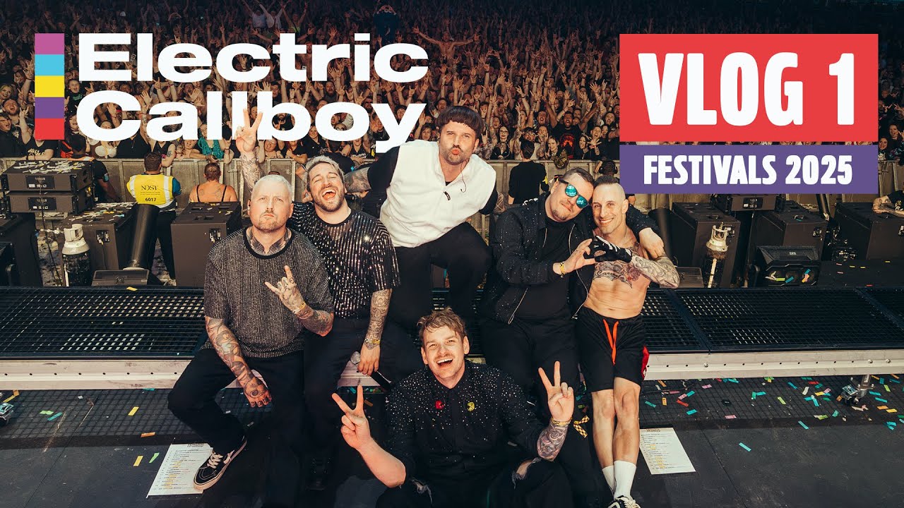 Electric Callboy - Festivals 2025 - VLOG 1 // SLAM DUNK NORTH & SLAM DUNK SOUTH