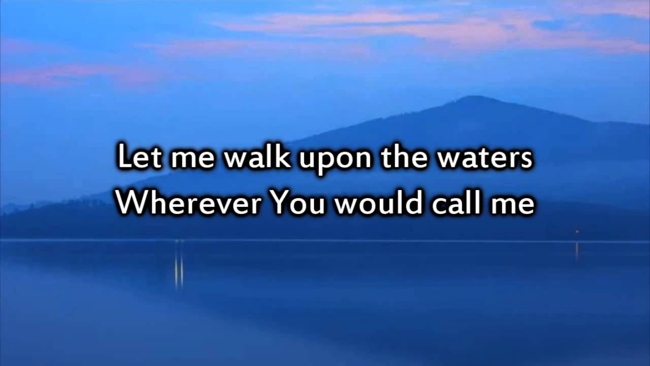 Hillsong - Oceans (Where Feet May Fail) - Instrumental with lyrics