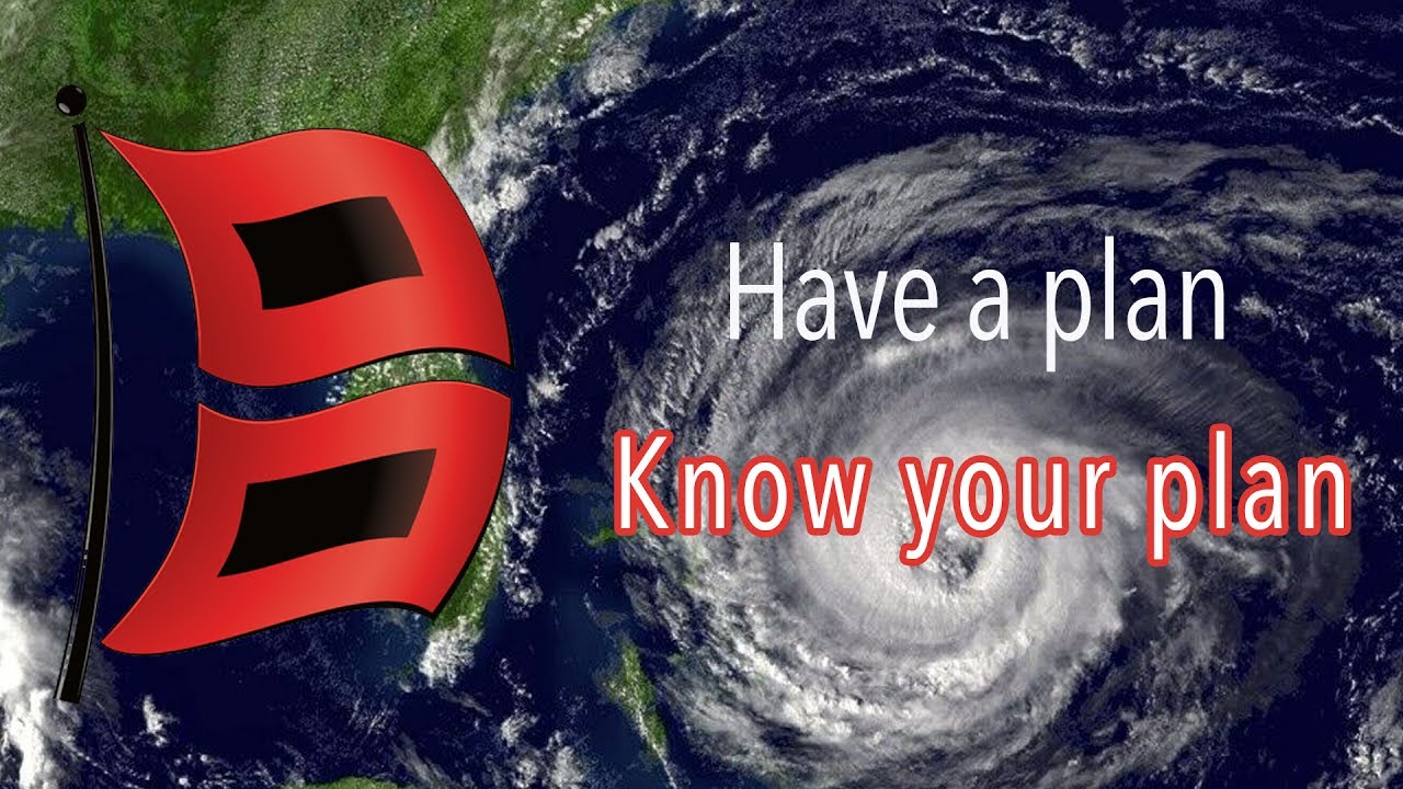 Make plans for hurricanes.