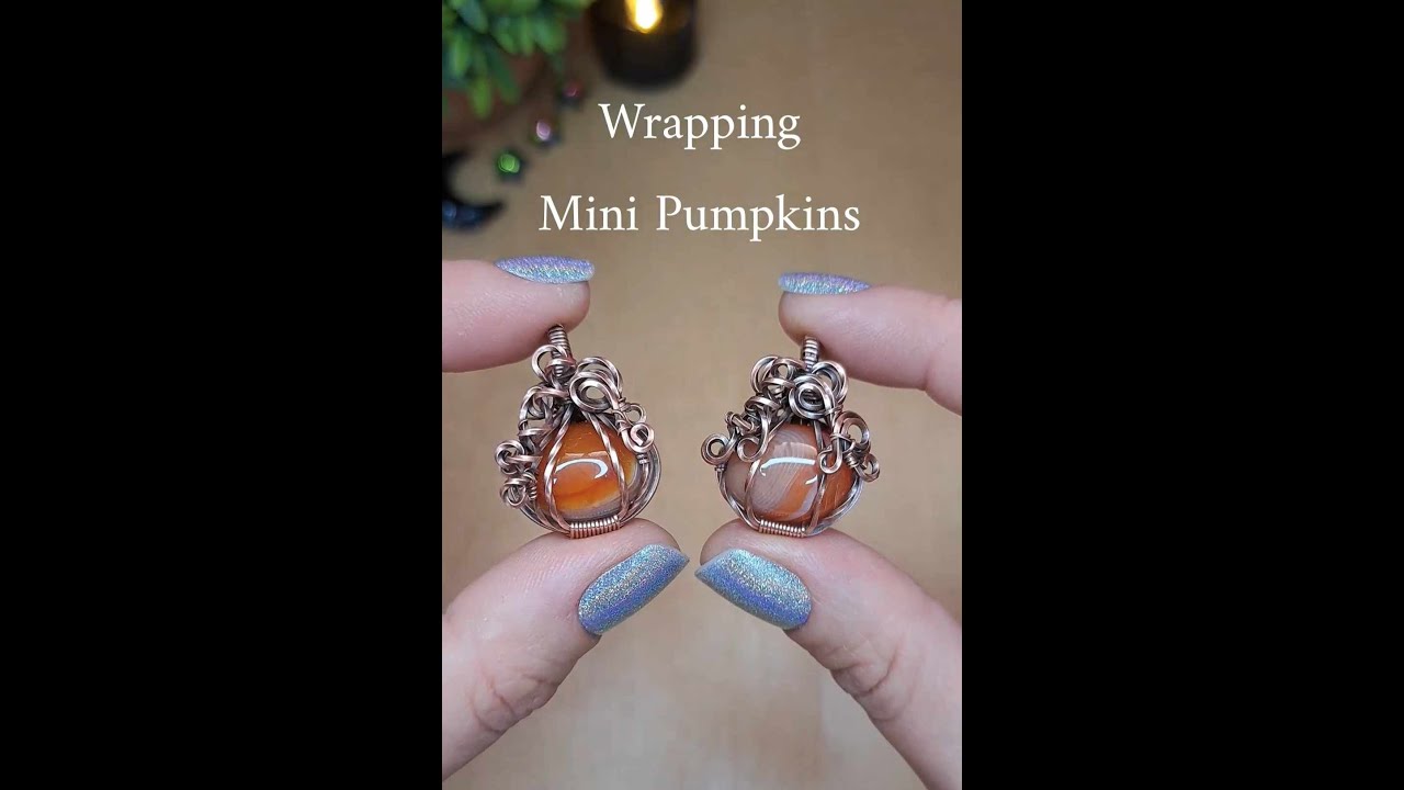 How To Wire Wrap A Pumpkin