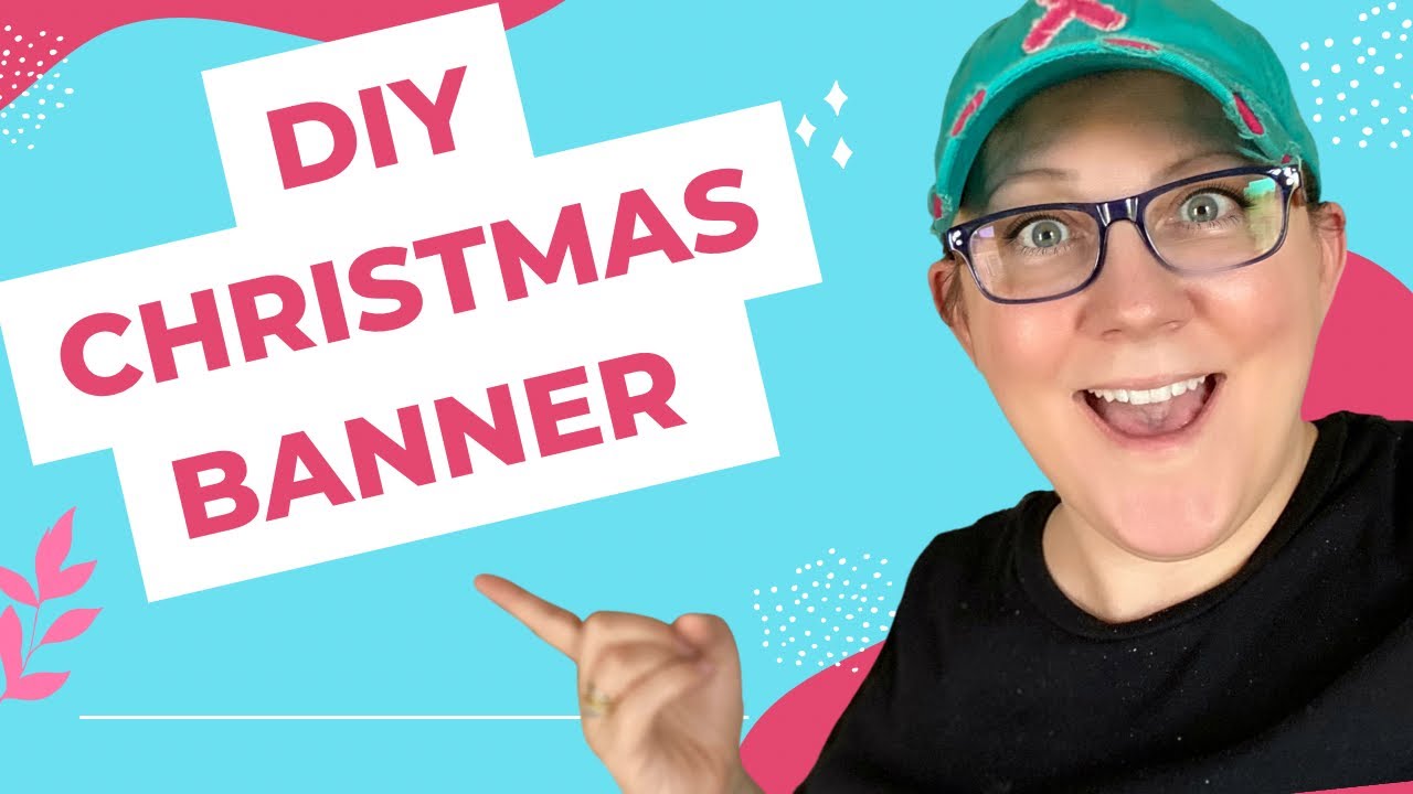 DIY Christmas Banner