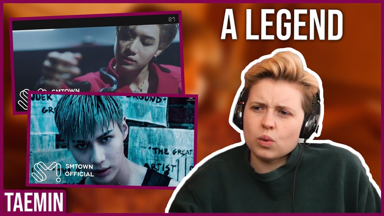 REACTION to TAEMIN - MOVE, THIRSTY (OFF-SICK Concert Ver.) & WANT MVs