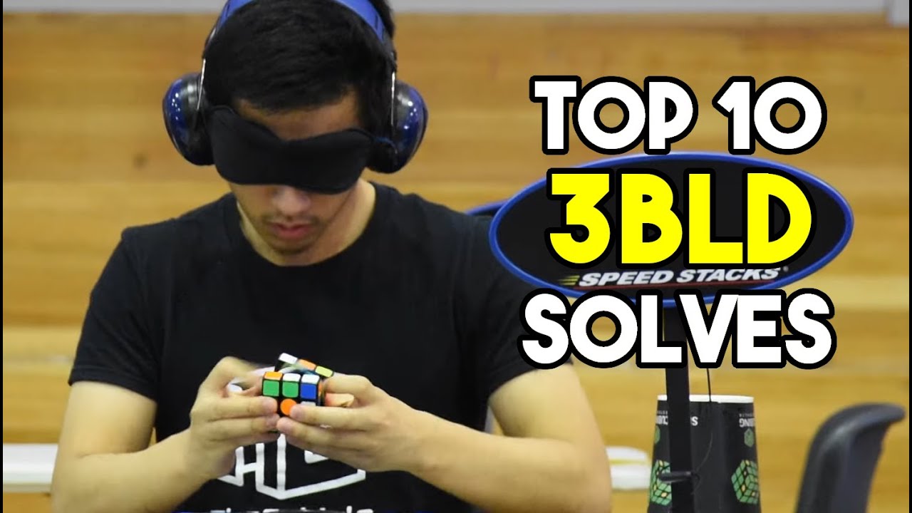Top 10 Rubik's Cube Blindfolded Solves - Jack Cai