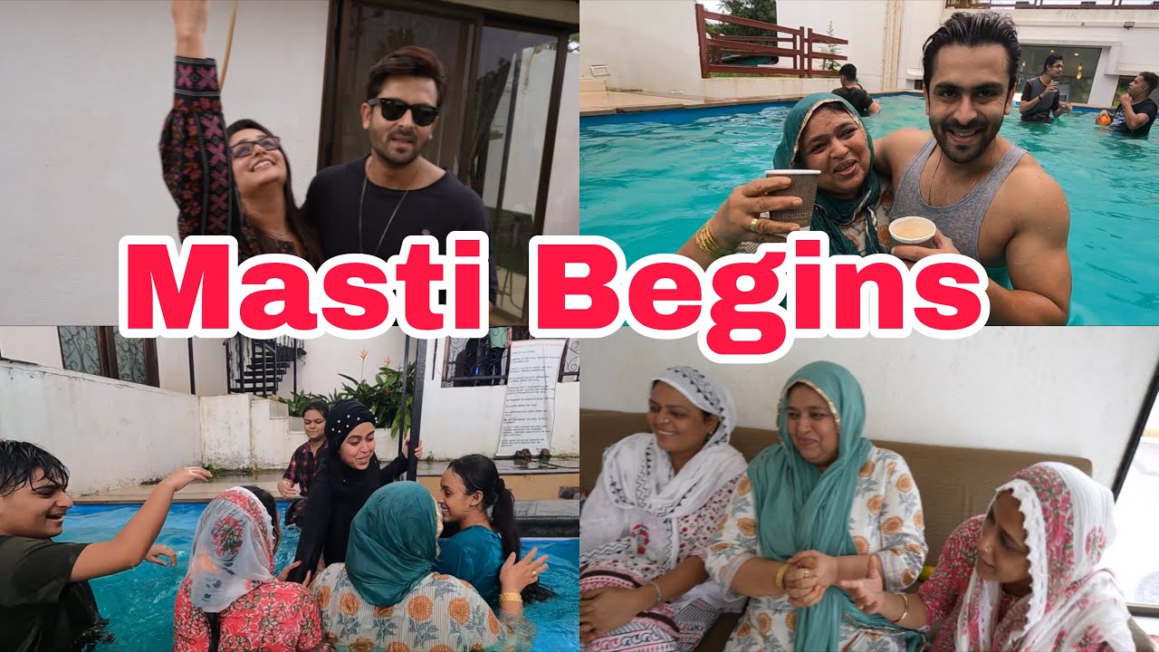 Rehan's Birthday Celebration Starts 😀 | Reached Lonavala | Pool Masti | Shoaib Ibrahim | vlog
