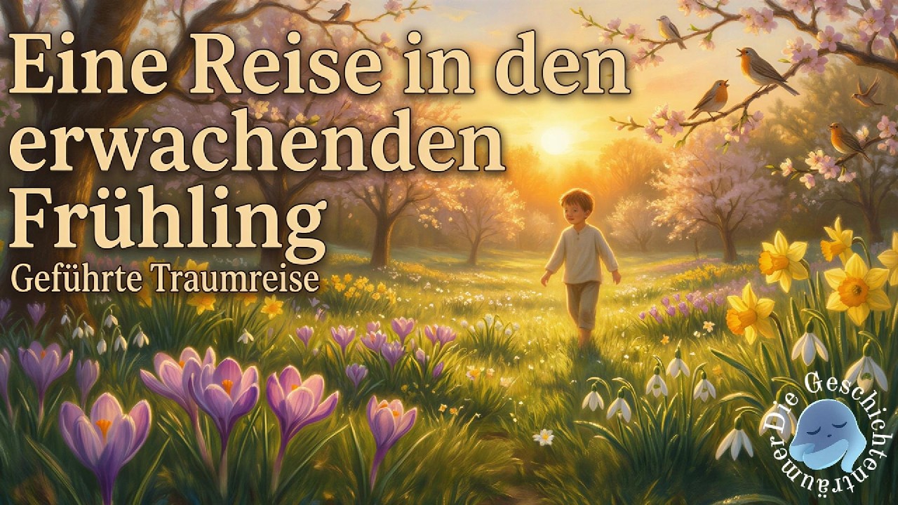 Eine Reise in den erwachenden Frühling – Geführte Traumreise zum Entspannen und Einschlafen