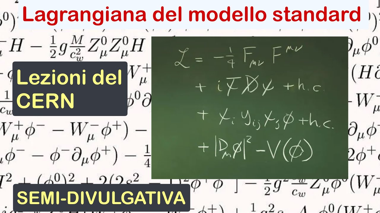 Lagrangiana del Modello Standard- INTRODUZIONE