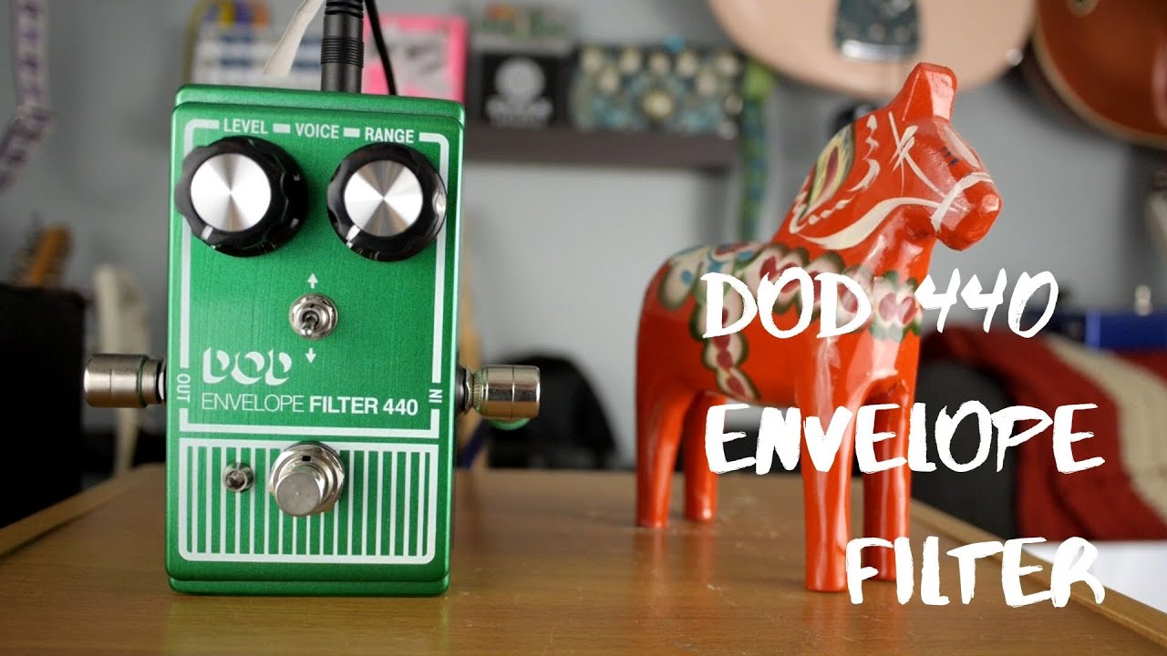 DOD 440 Envelope Filter Reissue Demo (no talking)