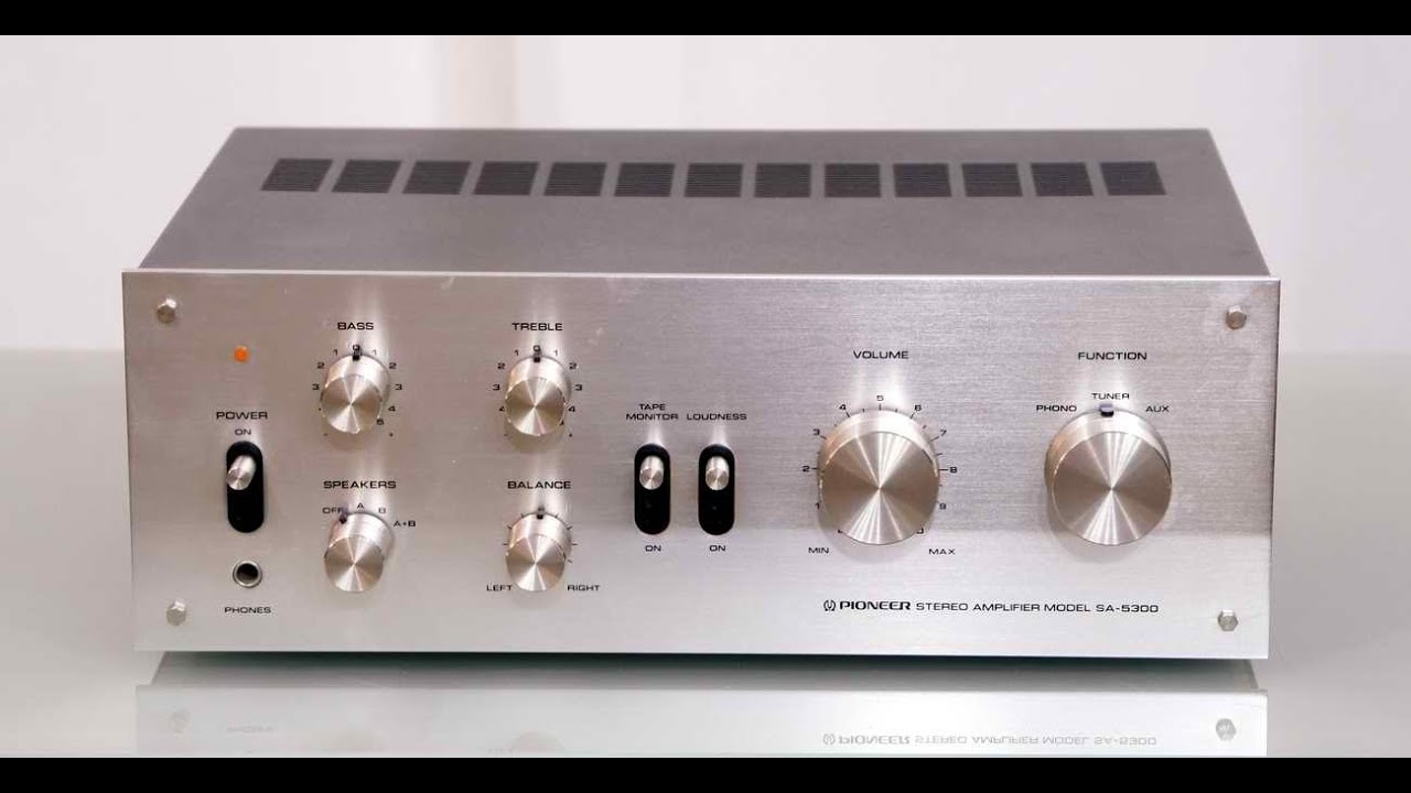 PIONEER SA-5300 restauro restoration