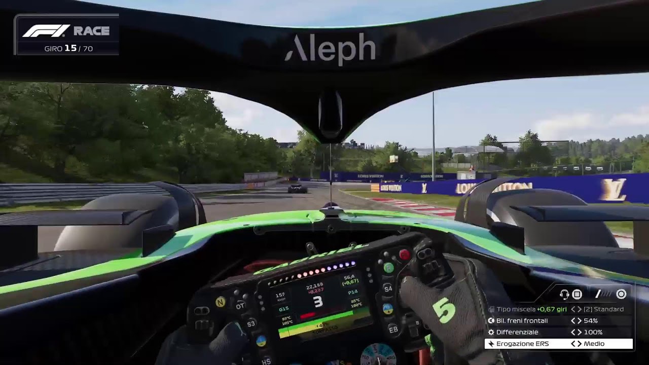 F1 Gabriel Bortoleto- Ungheria Full Race OnBoard