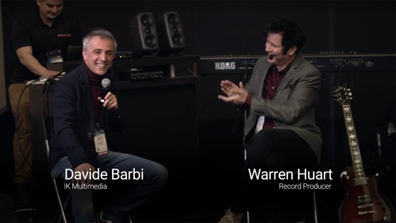 NAMM 2019: Warren Huart & Davide Barbi Talk iLoud MTM studio monitors