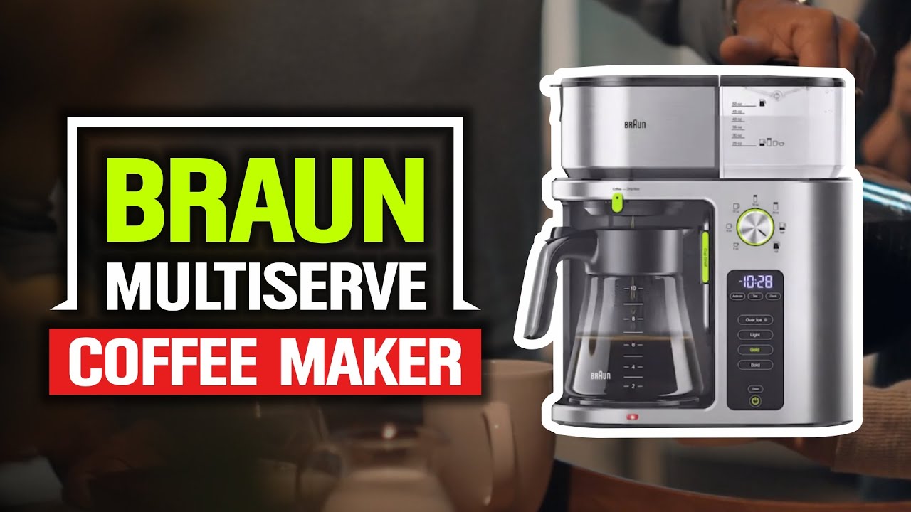 Кофеварка Braun MultiServe ☕ Варите кофе как чемпион