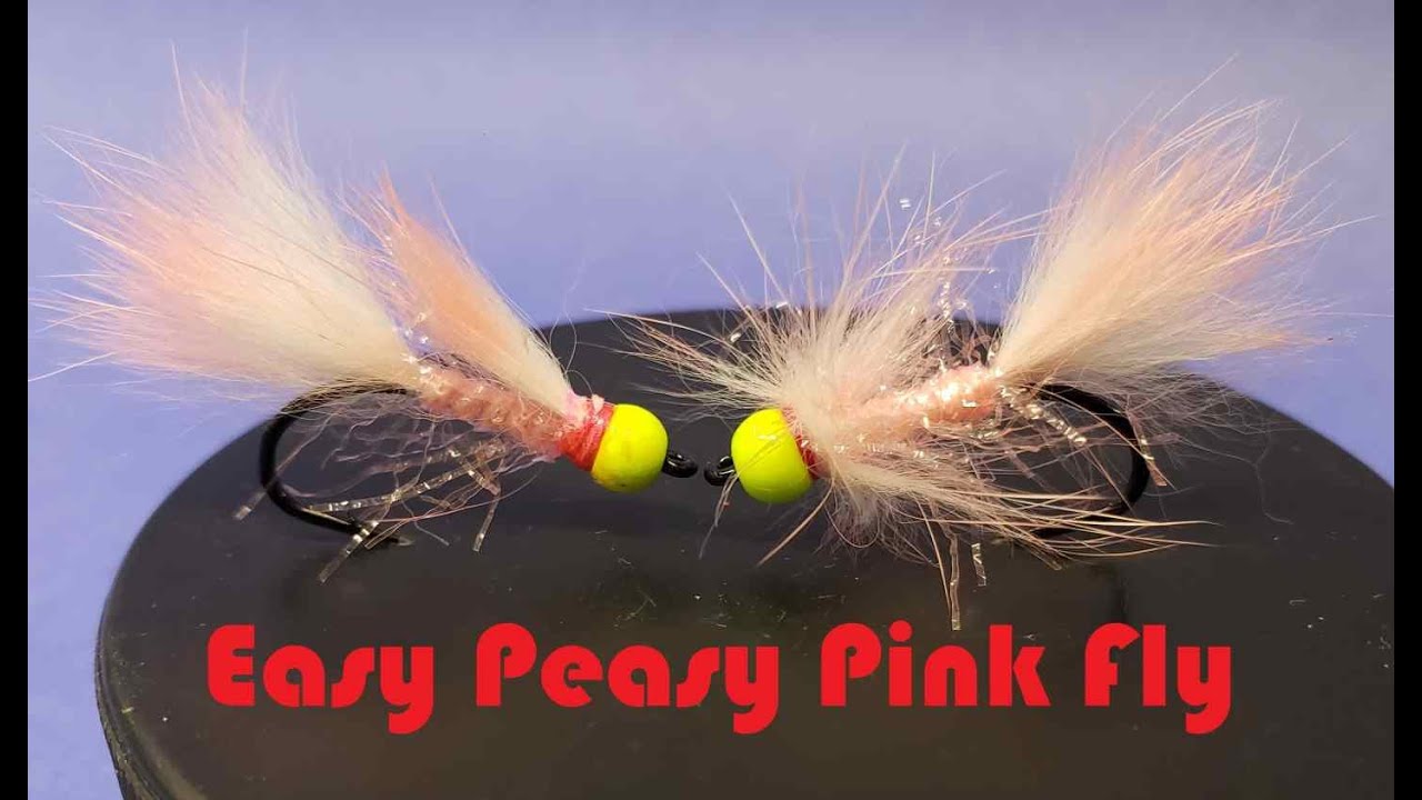 Friday Night Flies   Easy Peasy Pink Fly