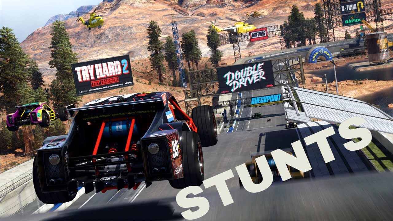 TrackMania Turbo Stunt Montage